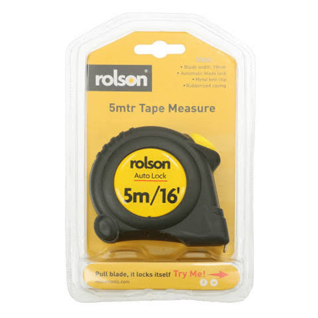 Rolson 50565 Tape Measure - 19mm x5m