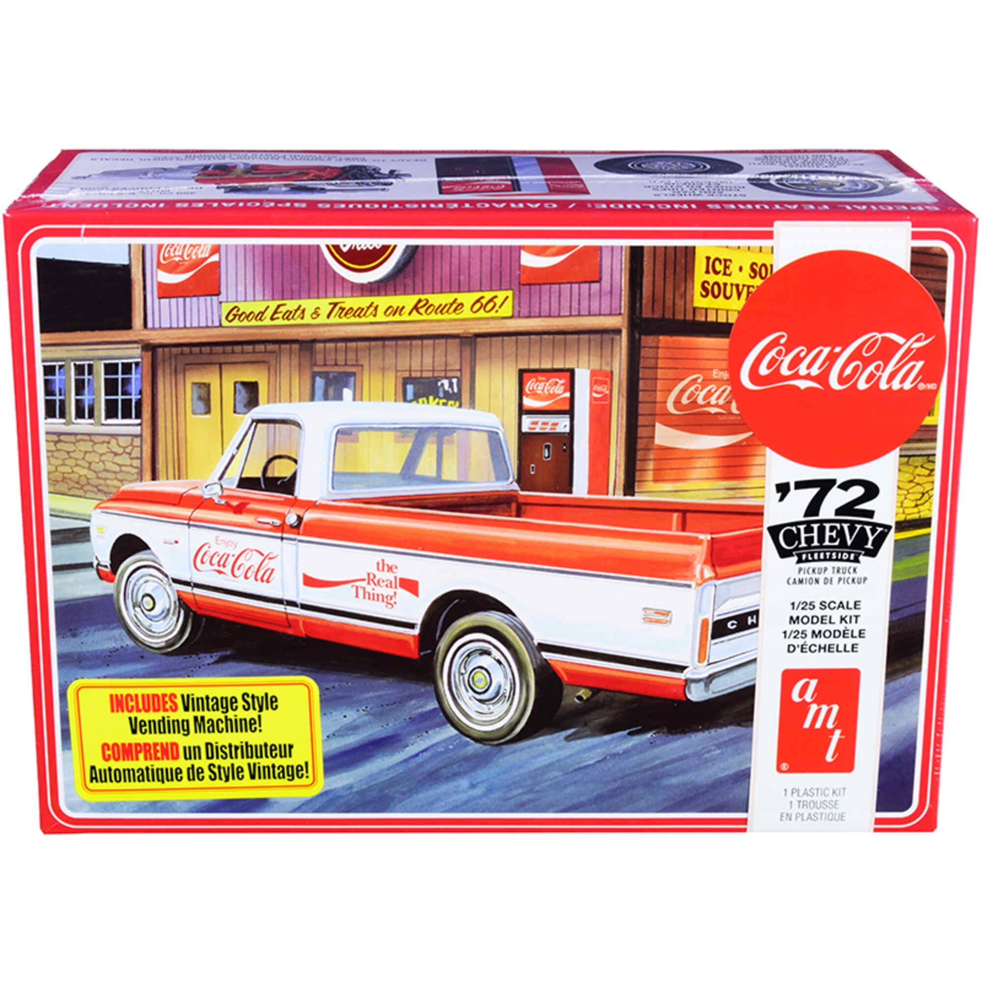 1/25 1972 Chevy Pickup w/Vending Machine & Crates