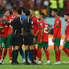 FIFAが「もみ消そうとした」 モロッコDFとFIFA会長の対峙、撮影 ...
