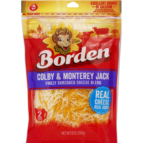 Borden Colby and Monterey Jack Cheese