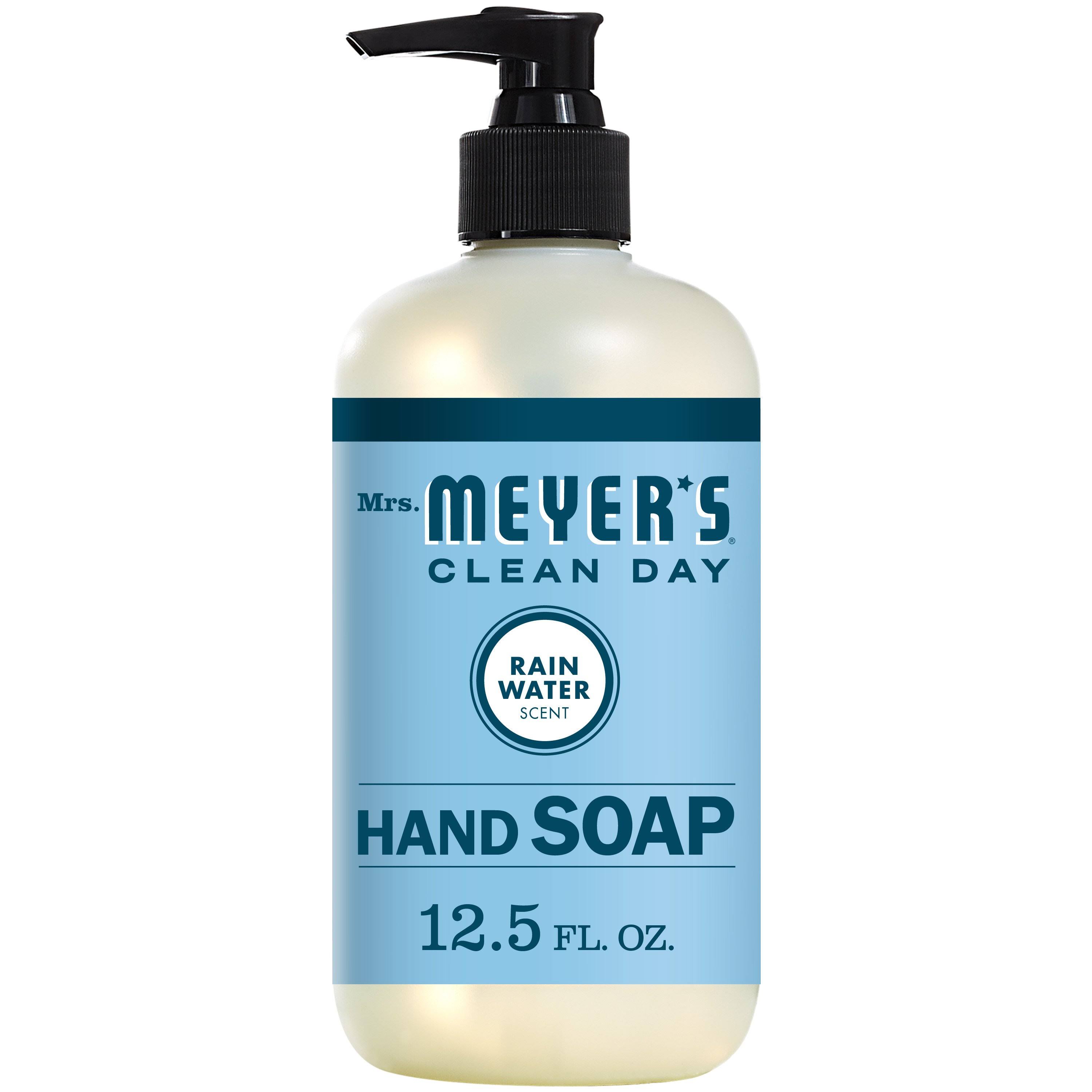Mrs. Meyers Clean Day, Hand Soap, Rain Water, 12.5 fl oz (370 ml)