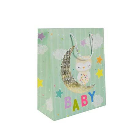 Gift Bag Present Bag Baby Moon Matte, 1Pc