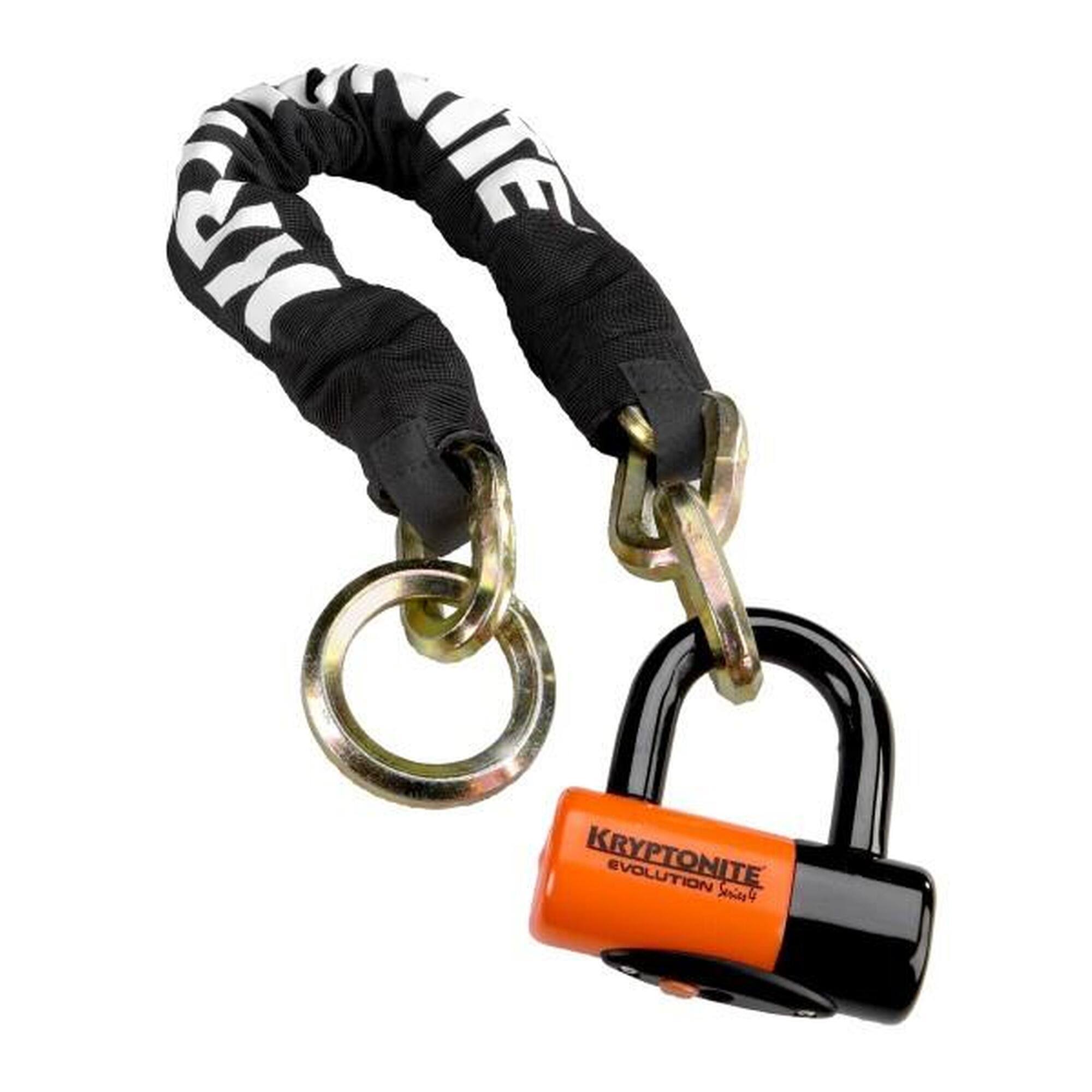 Kryptonite New York Noose 1275 Chain Bicycle Lock with Evolution