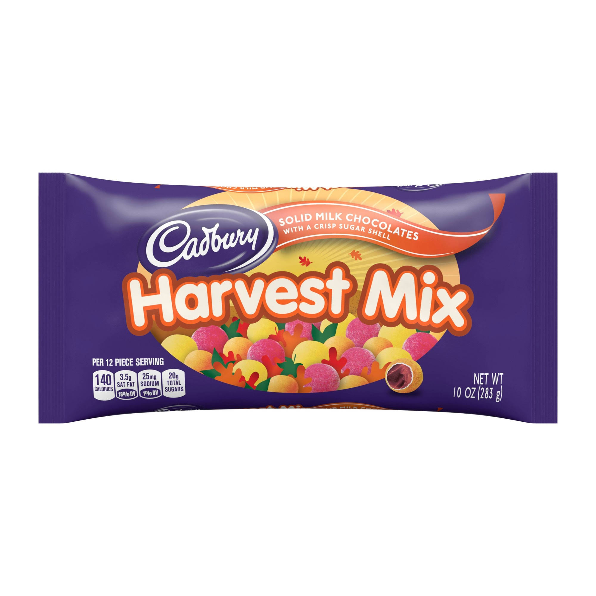 Cadbury Solid Milk Chocolates, Harvest Mix - 10 oz