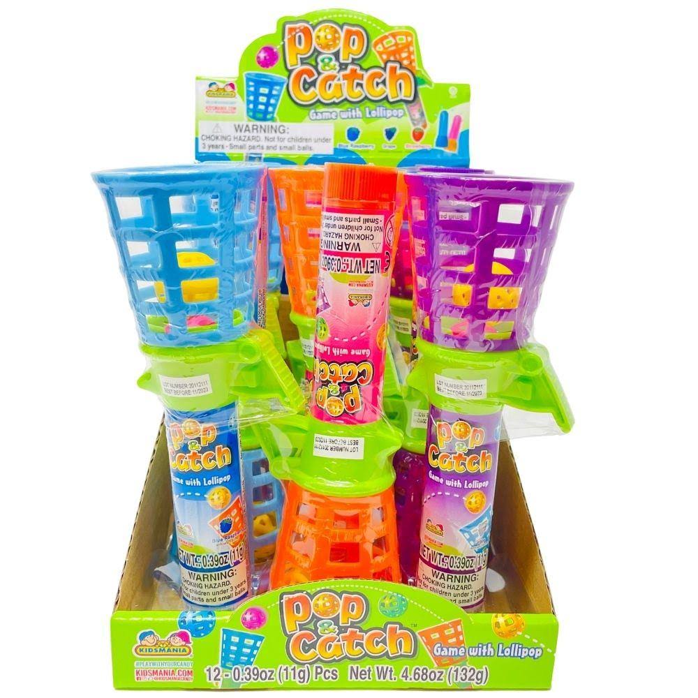 Kidsmania Pop & Catch Game with Lollipop