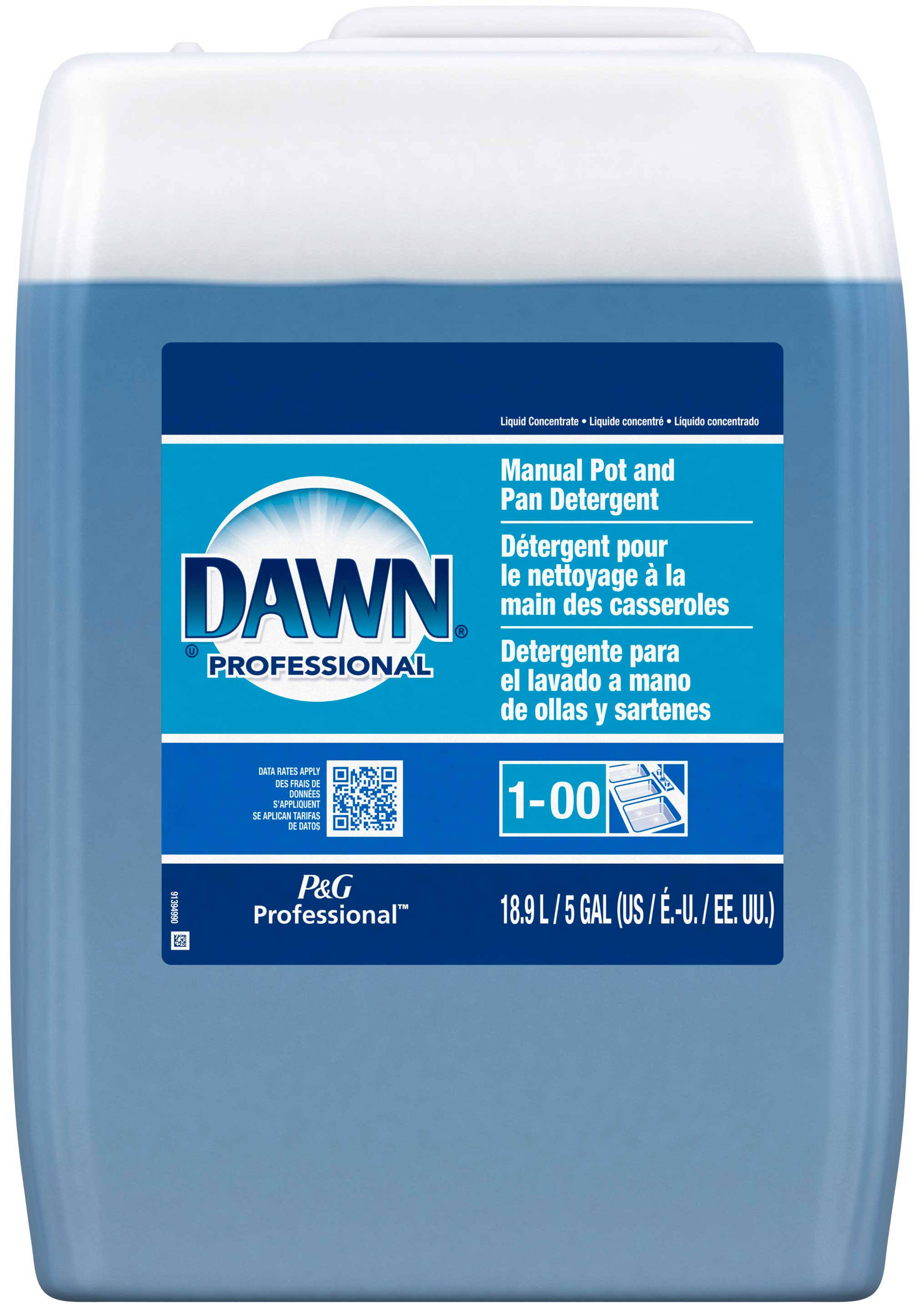 Dawn Professional Manual Pot & Pan Dish Detergent, Original Scent,