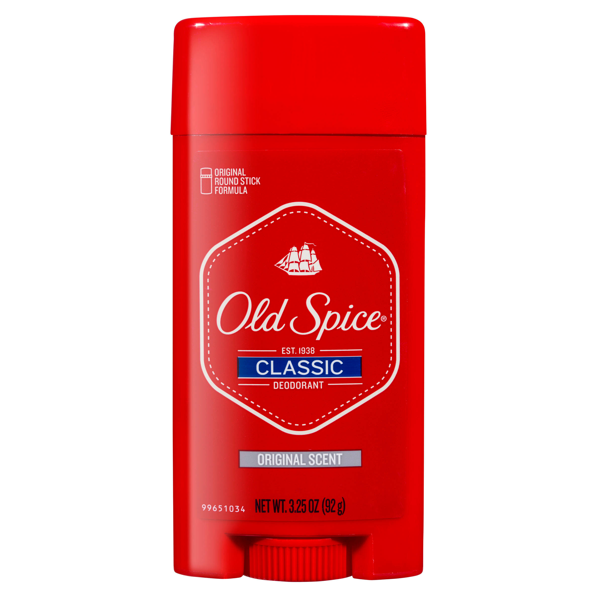 Old Spice Classic Original Scent Deodorant - 3.25oz