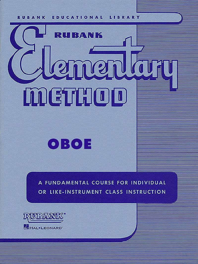 Rubank Elementary Method: Oboe - Hal Leonard