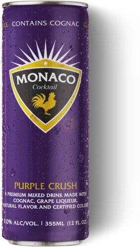 Monaco Cocktail Cognac Purple Crush 12oz