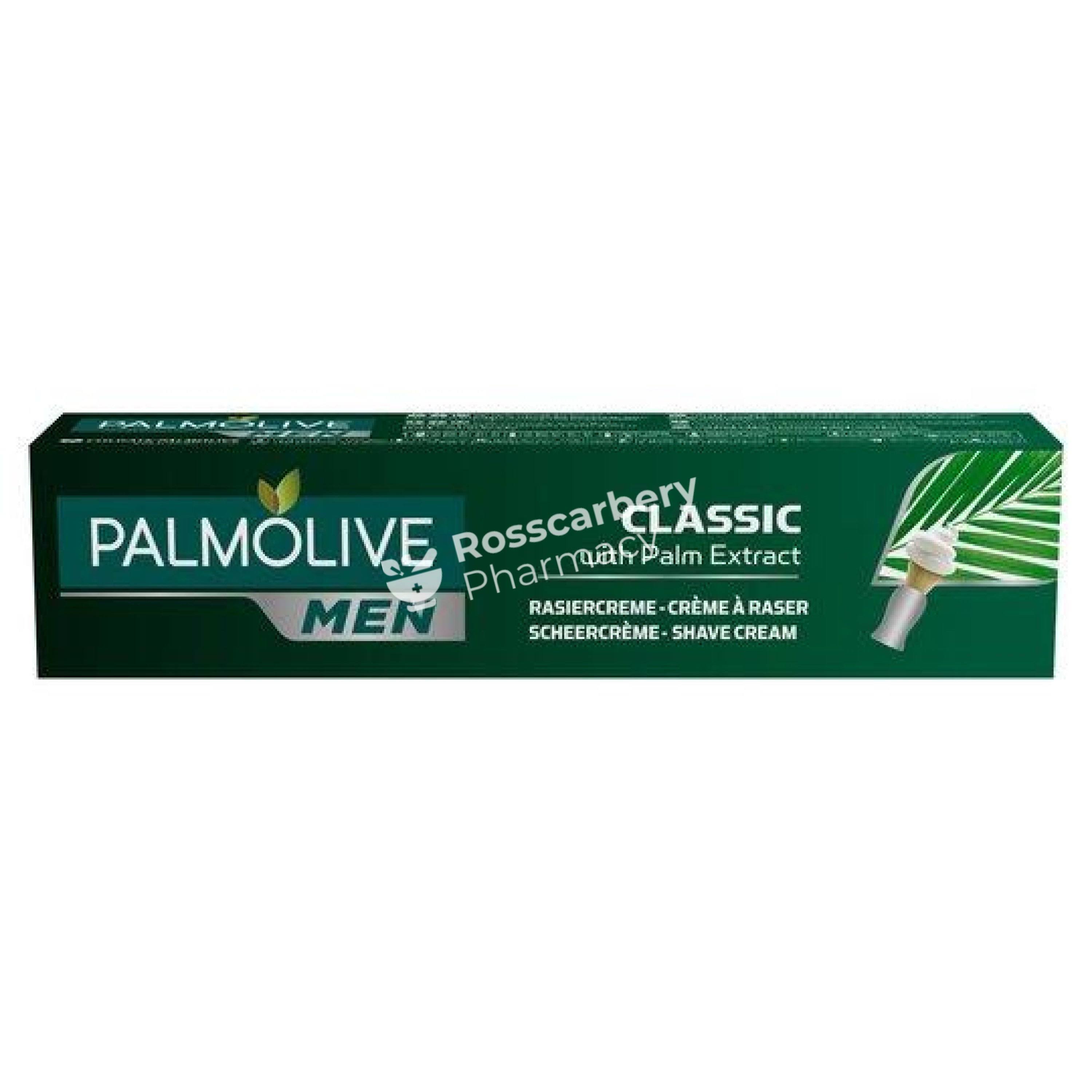 Palmolive for Men Classic Shaving Cream - with Palm Extract, 100ml