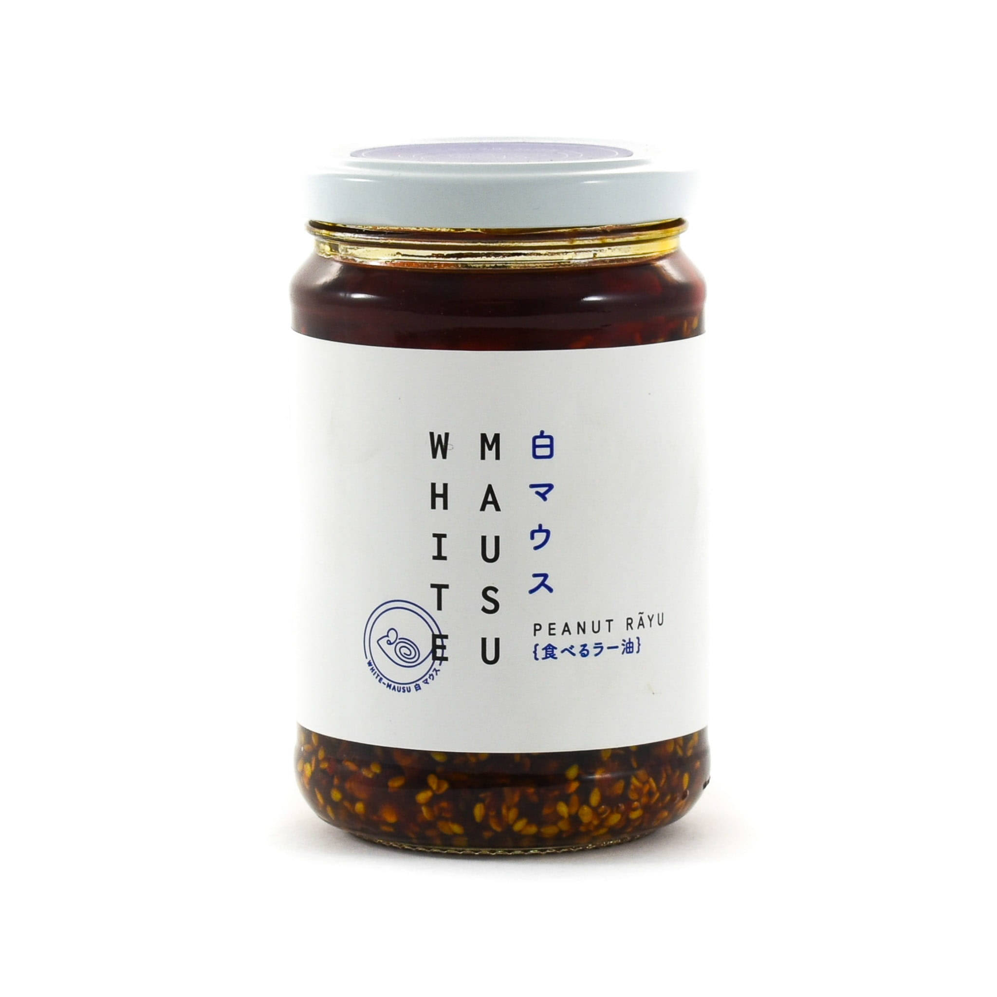Condiments & Preserves White Mausu Peanut Rāyu Chilli Oil 240g