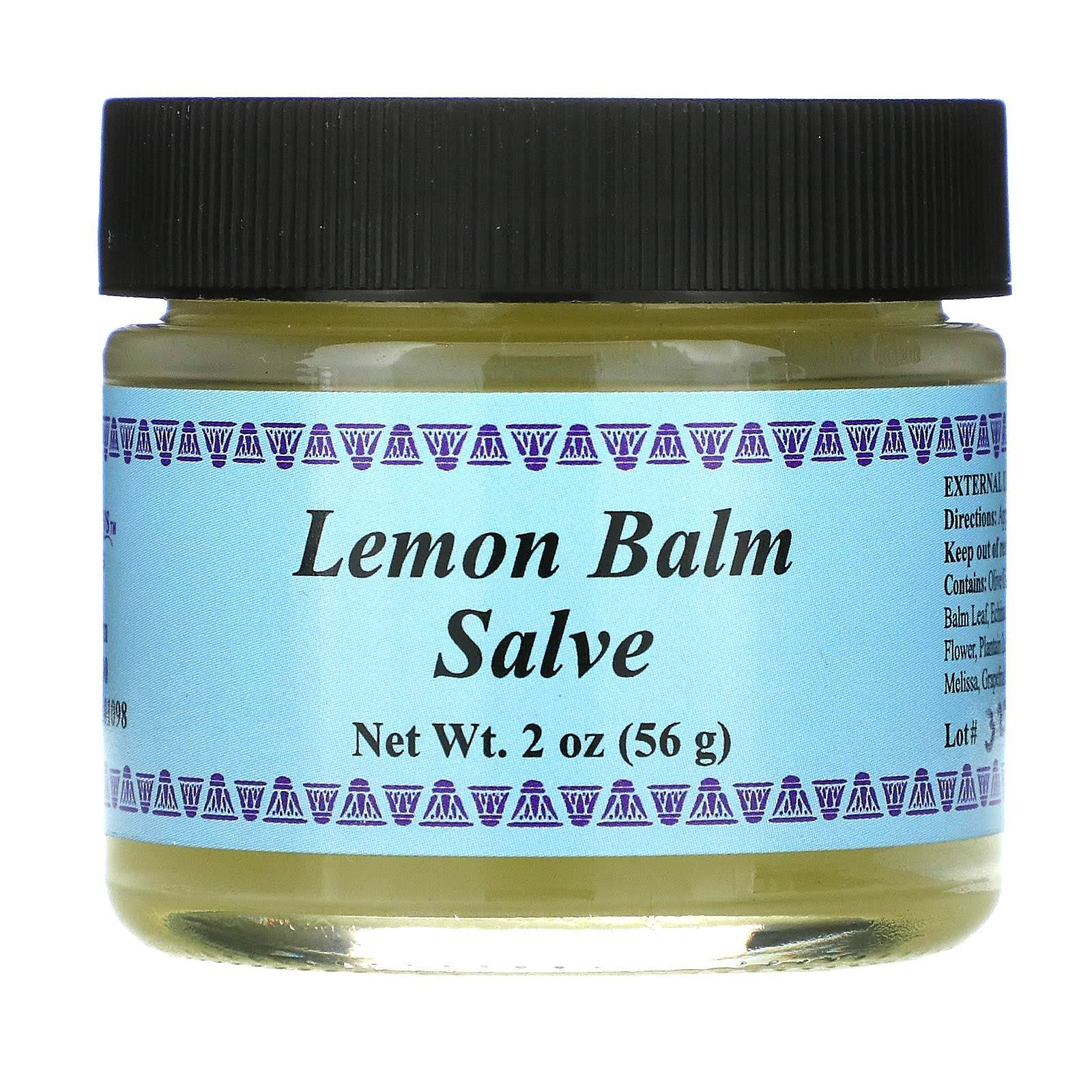 WiseWays Herbals Balm Salve - Lemon, 60g