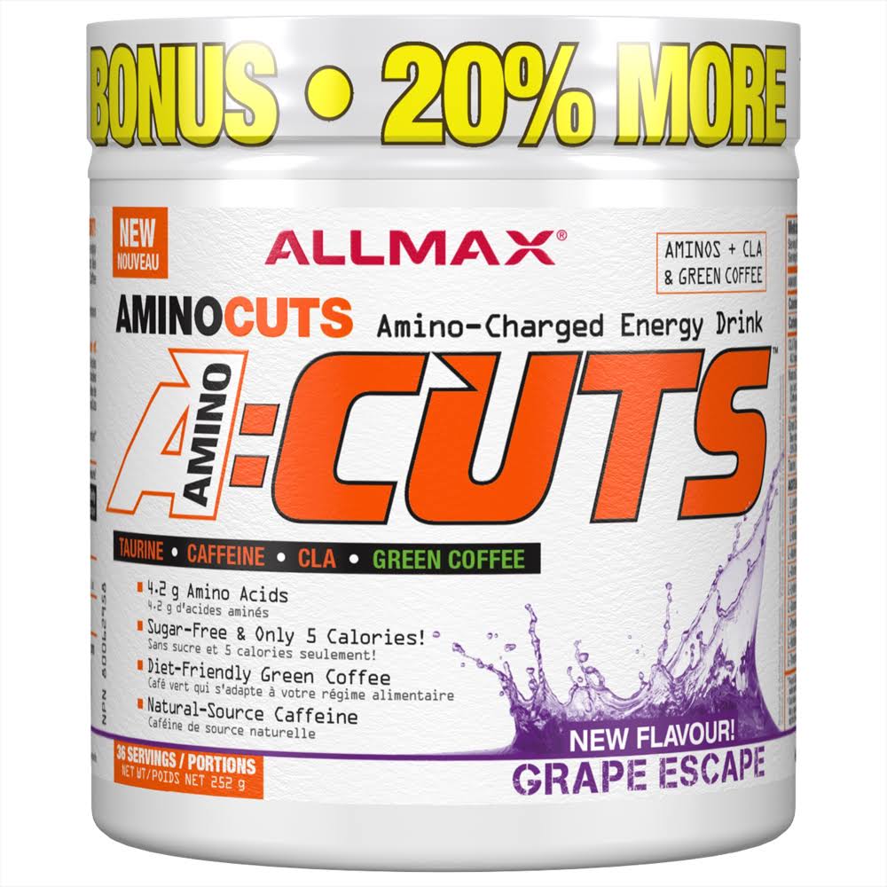 All Max Nutrition Amino Cuts 36 Serves : Grape Escape