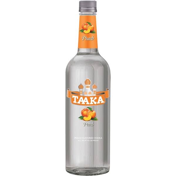 Taaka Peach Vodka - 50 ml