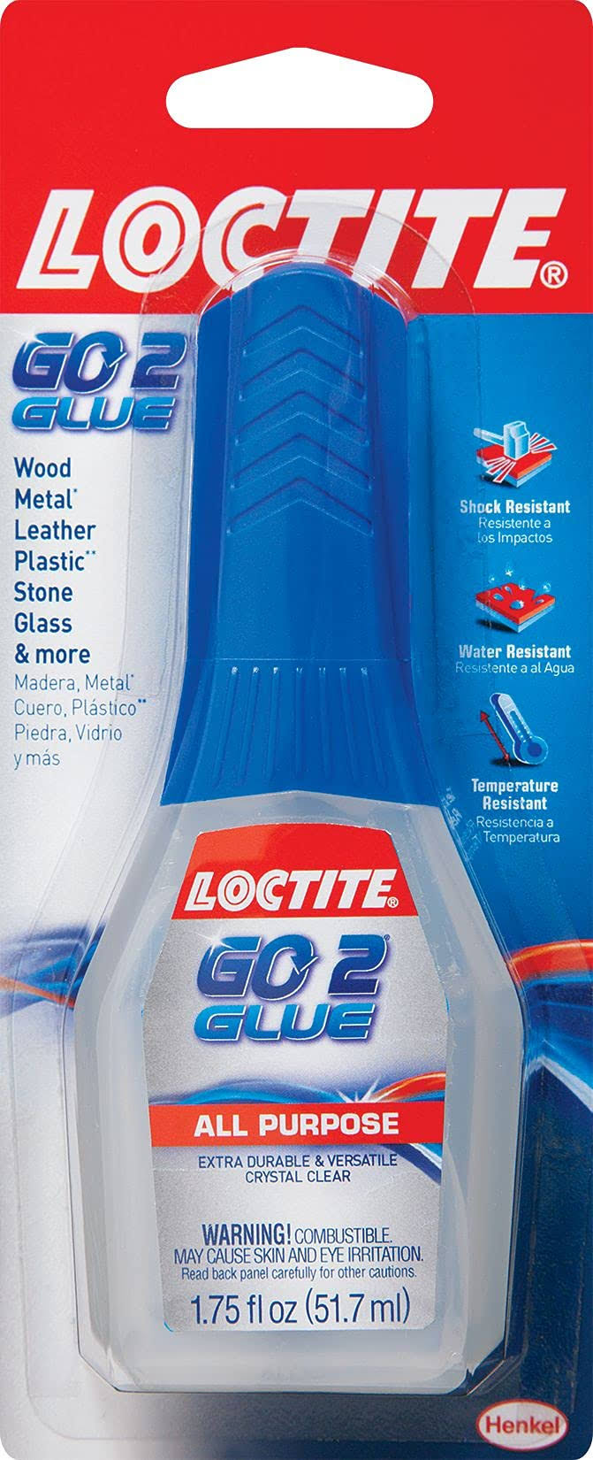 Loctite GO2 Glue All Purpose Adhesive - 51.7ml