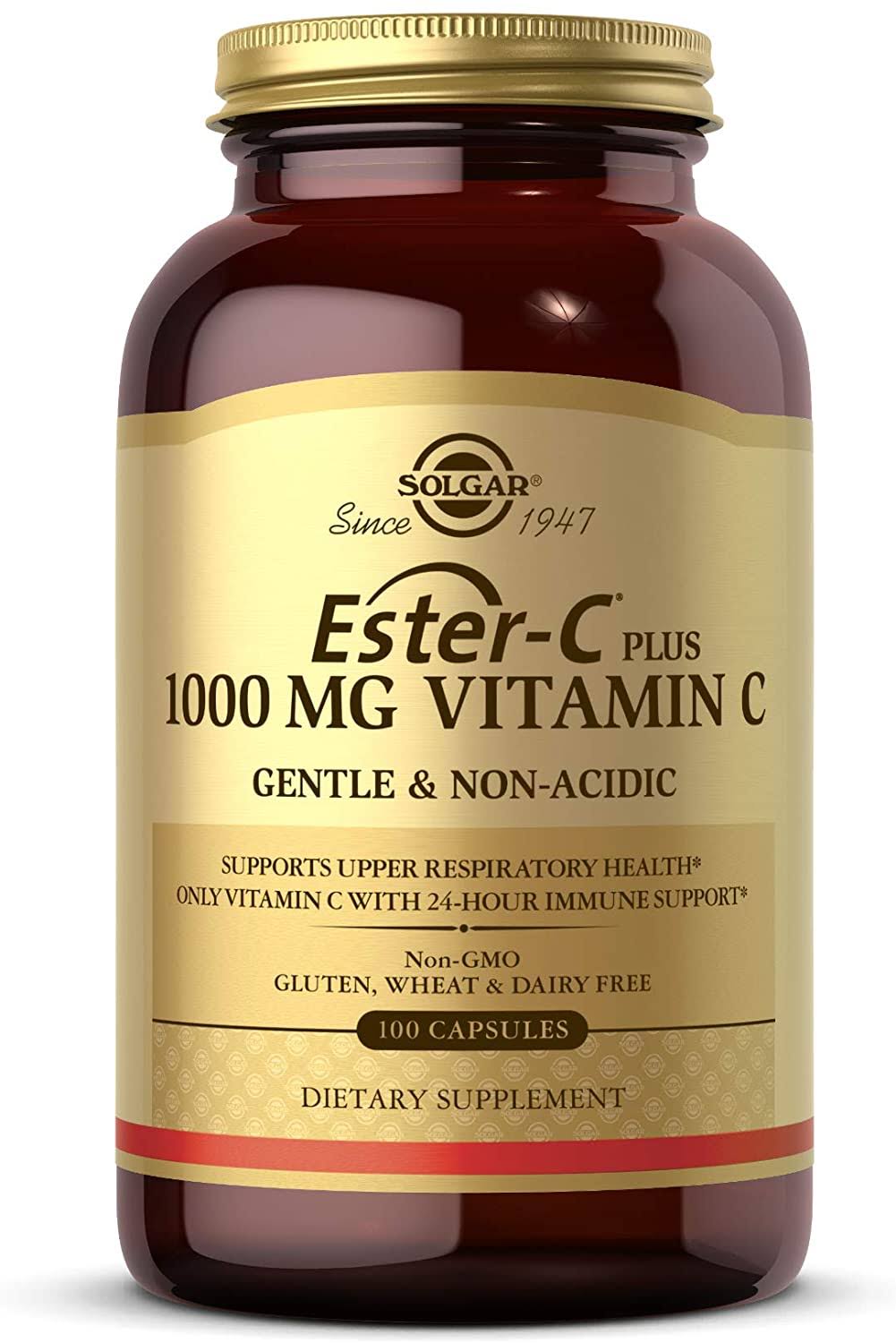 Solgar Ester-C Plus 1000 mg Vitamin C 100 Capsules
