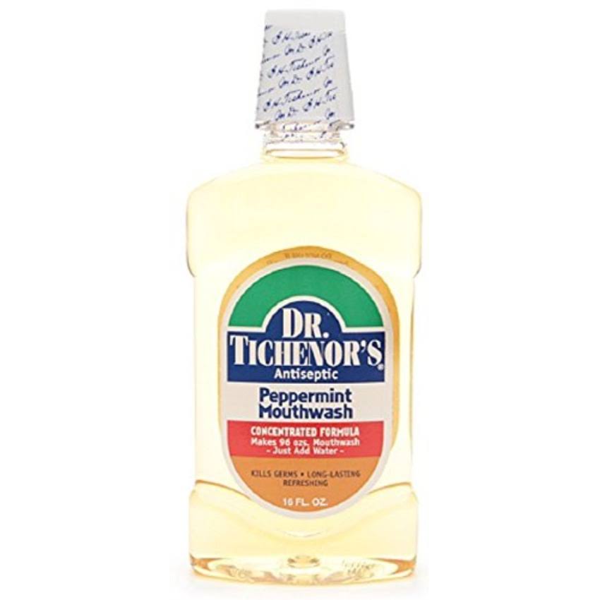 Dr. Tichenor's Peppermint Mouthwash Concentrate - 16oz