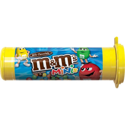 M&M's Mini Milk Chocolate Tubes - 1.08oz, 24 Tubes