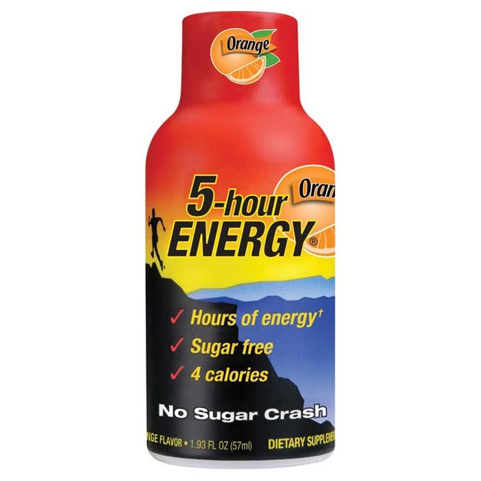 5 Hour Energy Orange Flavor Energy Drink - 1.93oz