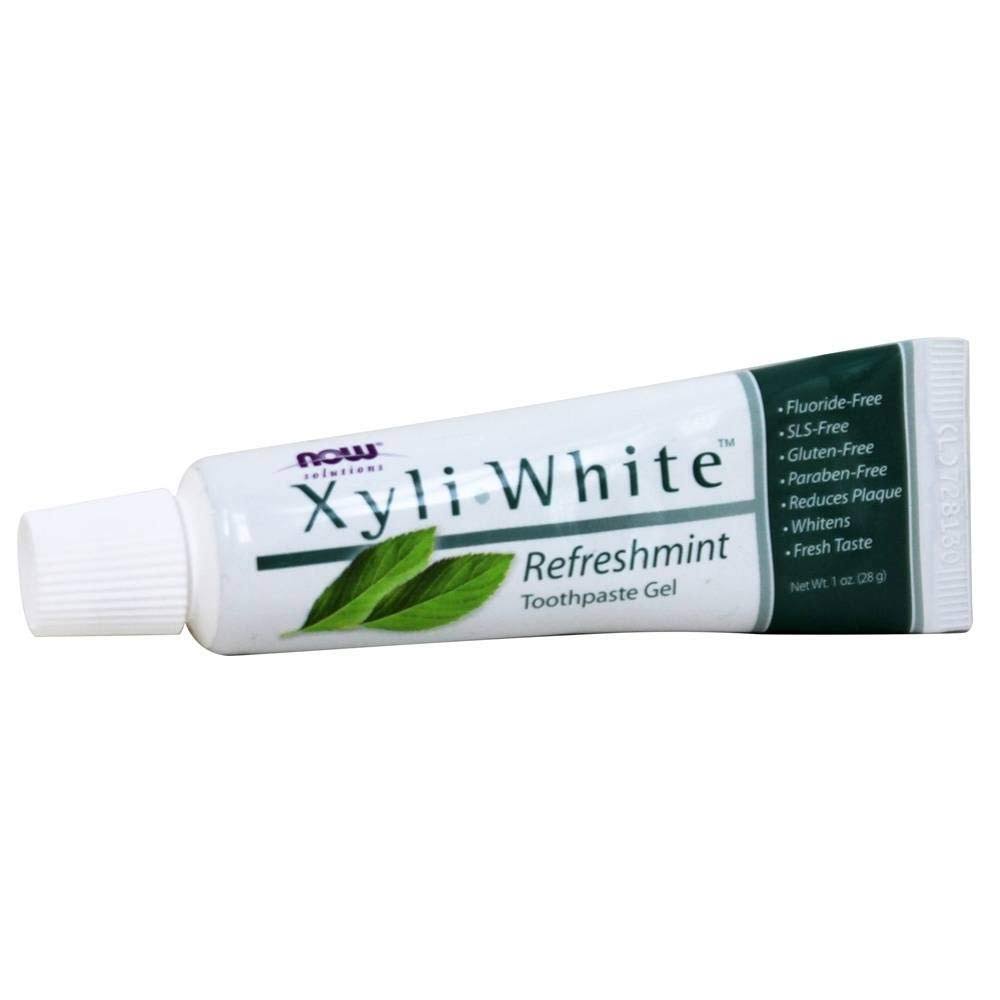 Now Foods XyliWhite Toothpaste Gel - Refreshmint, 30ml