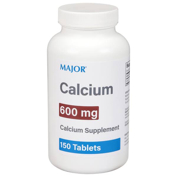 Major Calcium 600 mg 150 Tablets