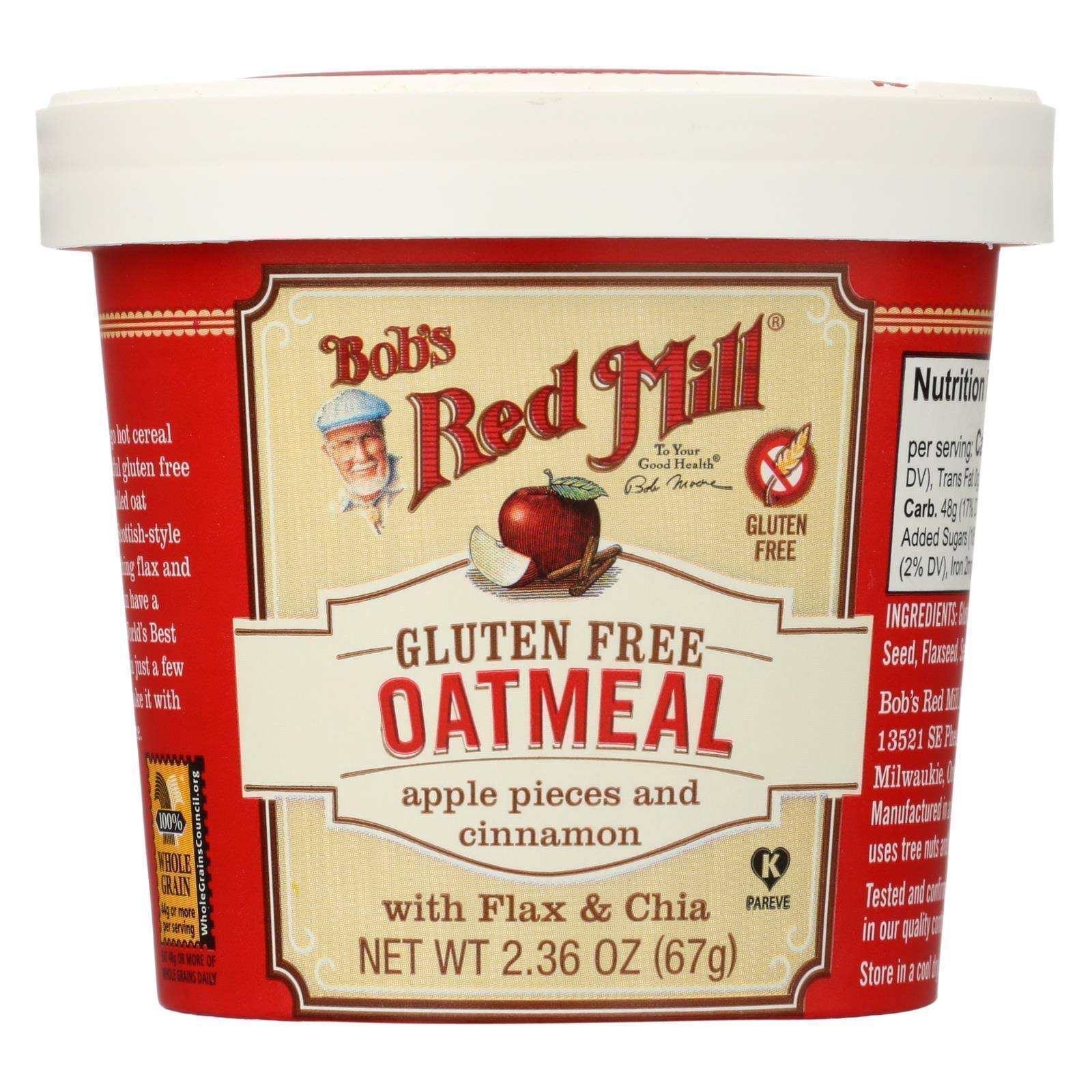 Bob's Red Mill Apple Pieces and Cinnamon Oatmeal - 2.36oz