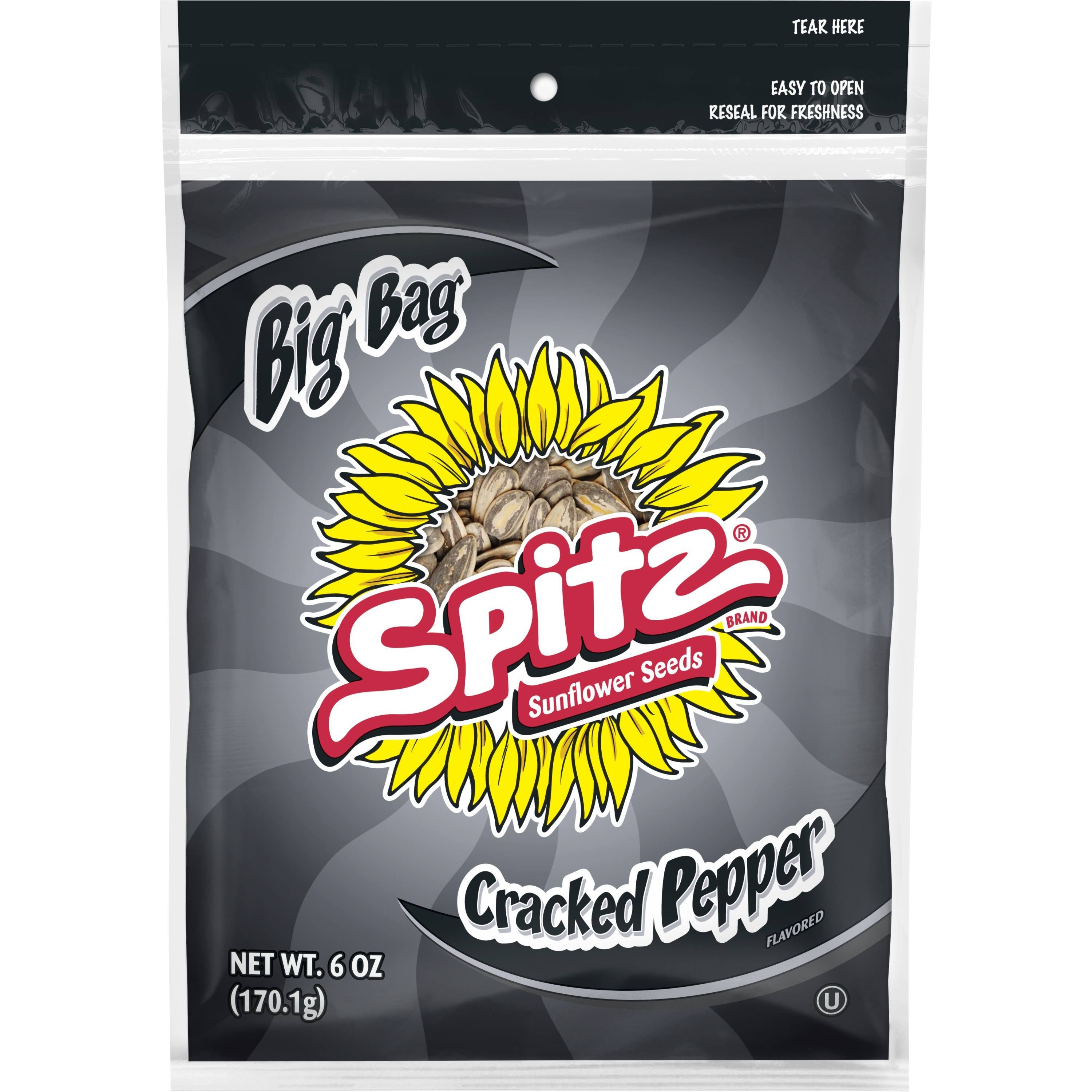 Spitz Sunflower Seeds - Cracked Pepper, 6 oz