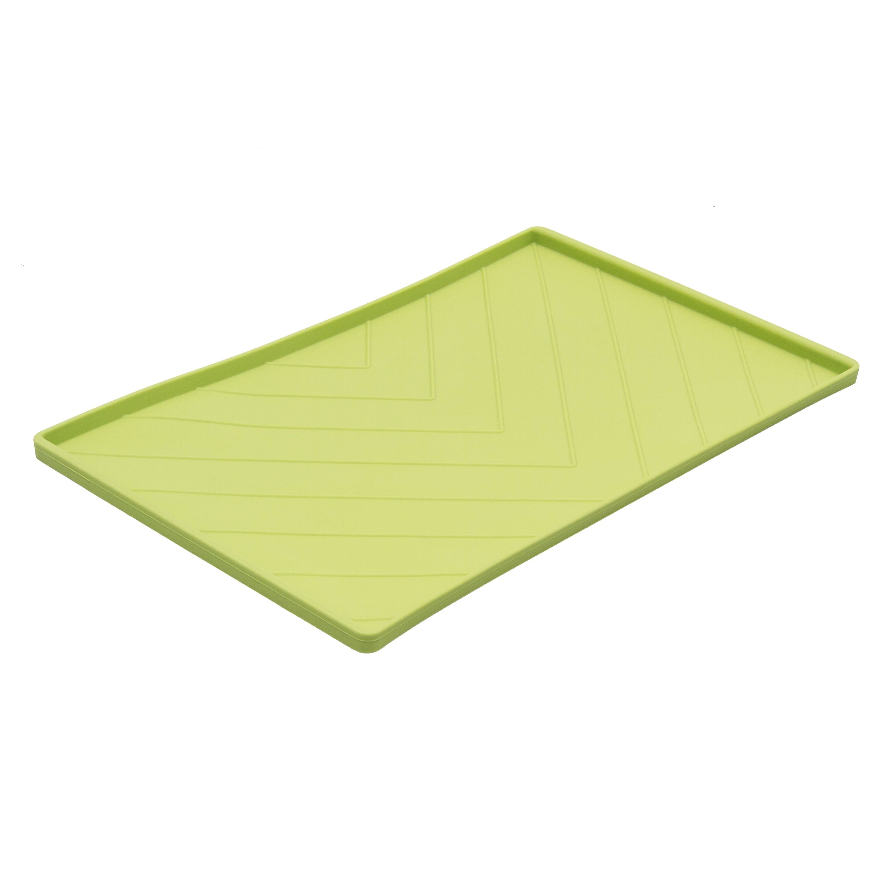 Messy Mutts Silicone Food Mat L / GREEN
