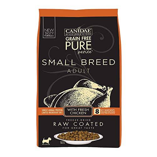 Canidae Pure Petite Raw Coated Chicken Dog Food 4lb