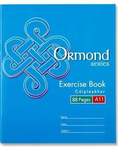 Ormond A11 Exercise Book - 88 Page By Ormond