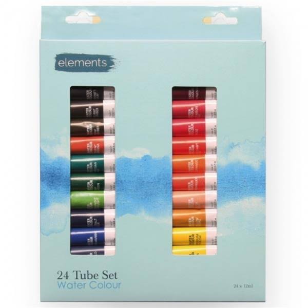 Elements Watercolour Tube Set 24