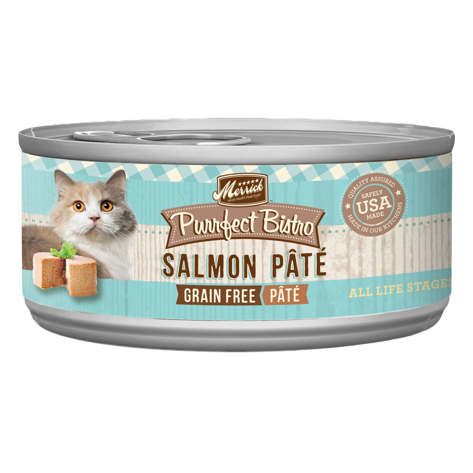Merrick Purrfect Bistro Grain Canned Cat Food - Salmon Pate, 5.5oz