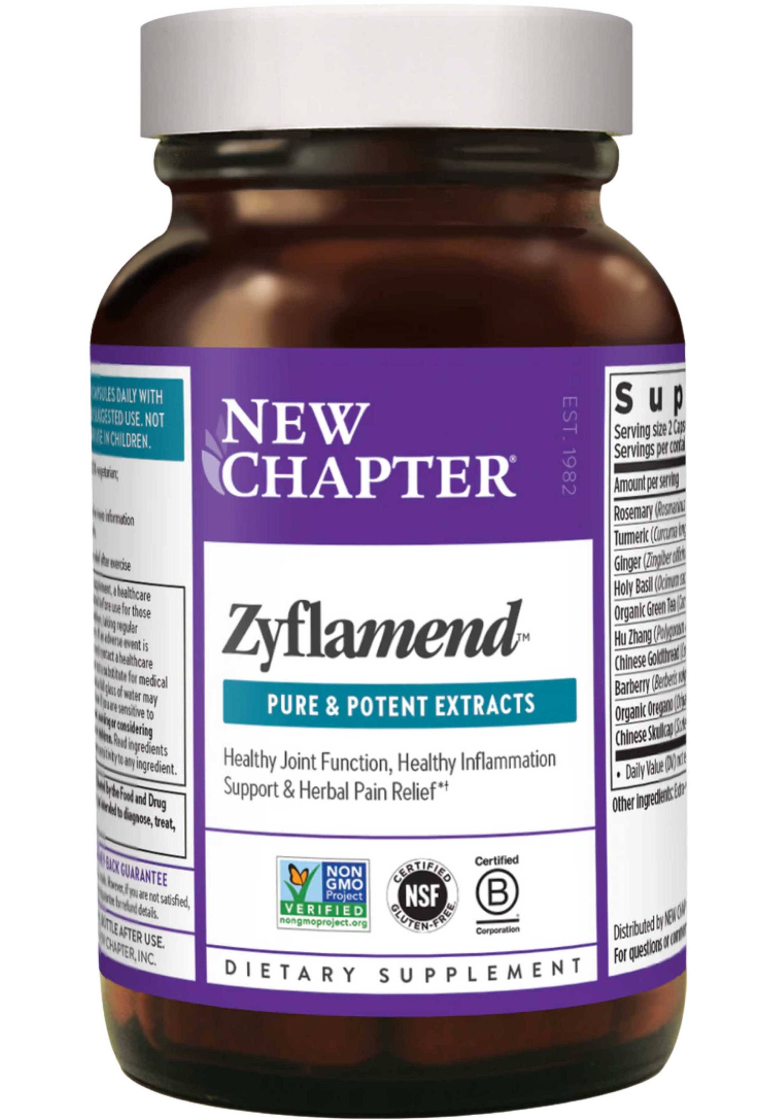 New Chapter Zyflamend Whole Body Supplement - 120 Liquid V-caps