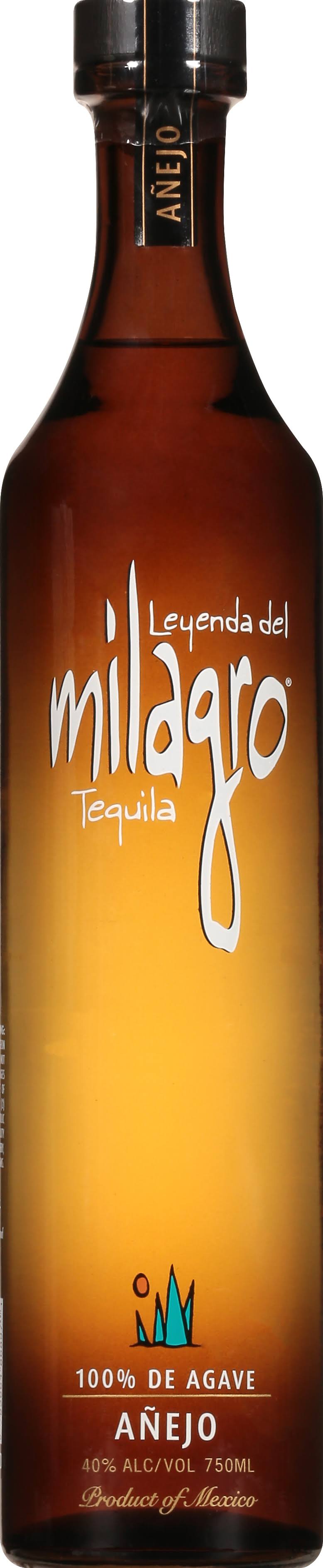 Milagro Anejo Tequila 750ml Bottle