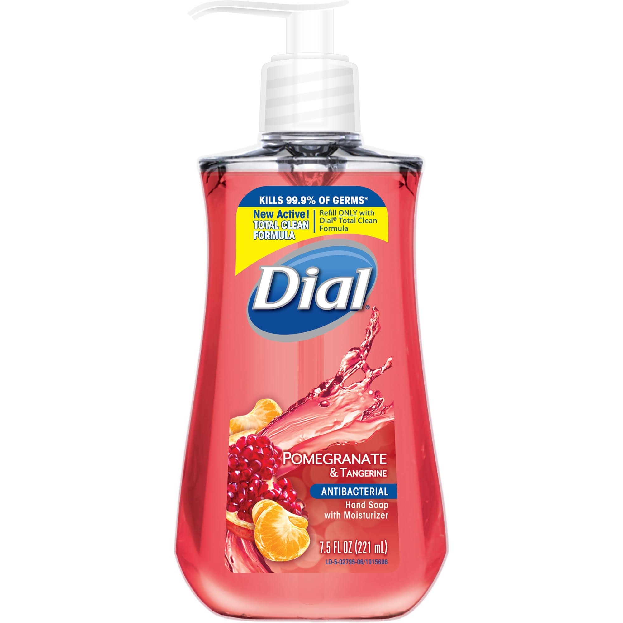 Dial Liquid Hand Soap - Pomegranate and Tangerine, 7.5oz