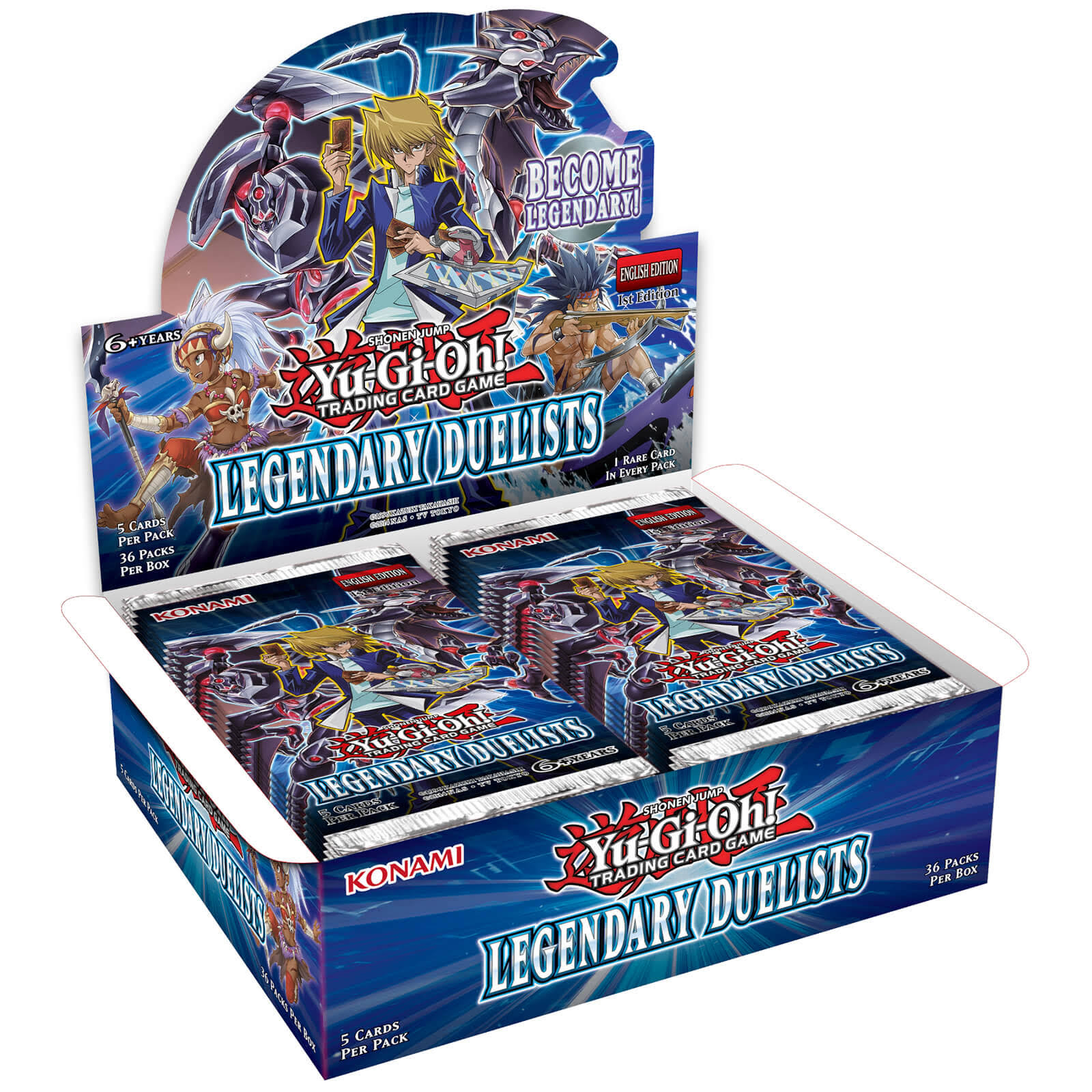 Yu-Gi-Oh! - Legendary Duelists Synchro Storm Booster Display