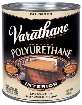Varathane Oil Based Polyurethane - Clear Satin, 21 Quart