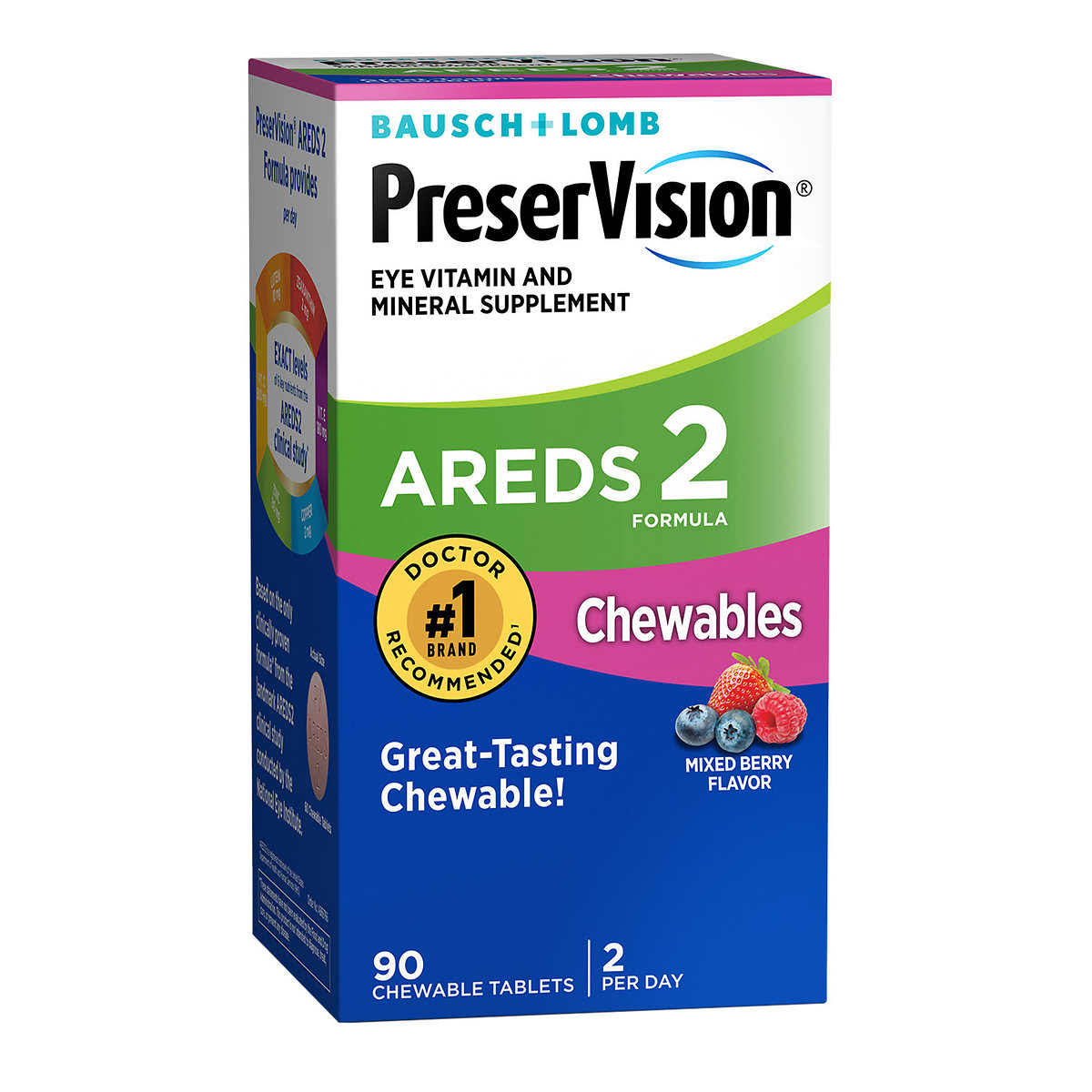 PreserVision Areds 2 Formula Chewables, 60ct