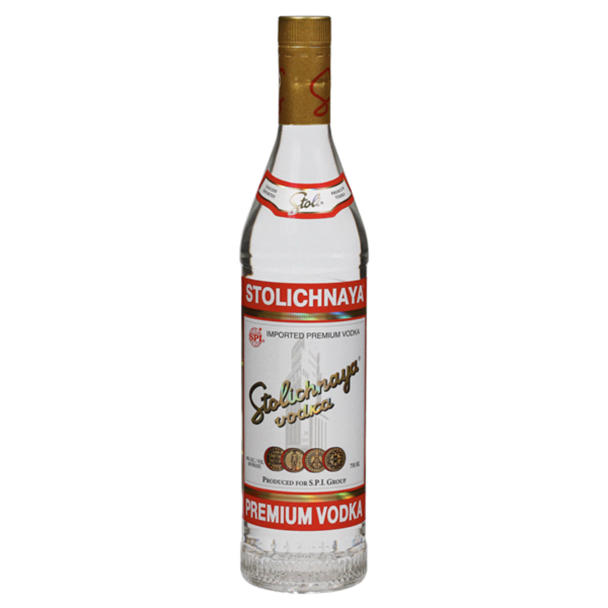 Stolichnaya Vodka, The Original - 750 ml