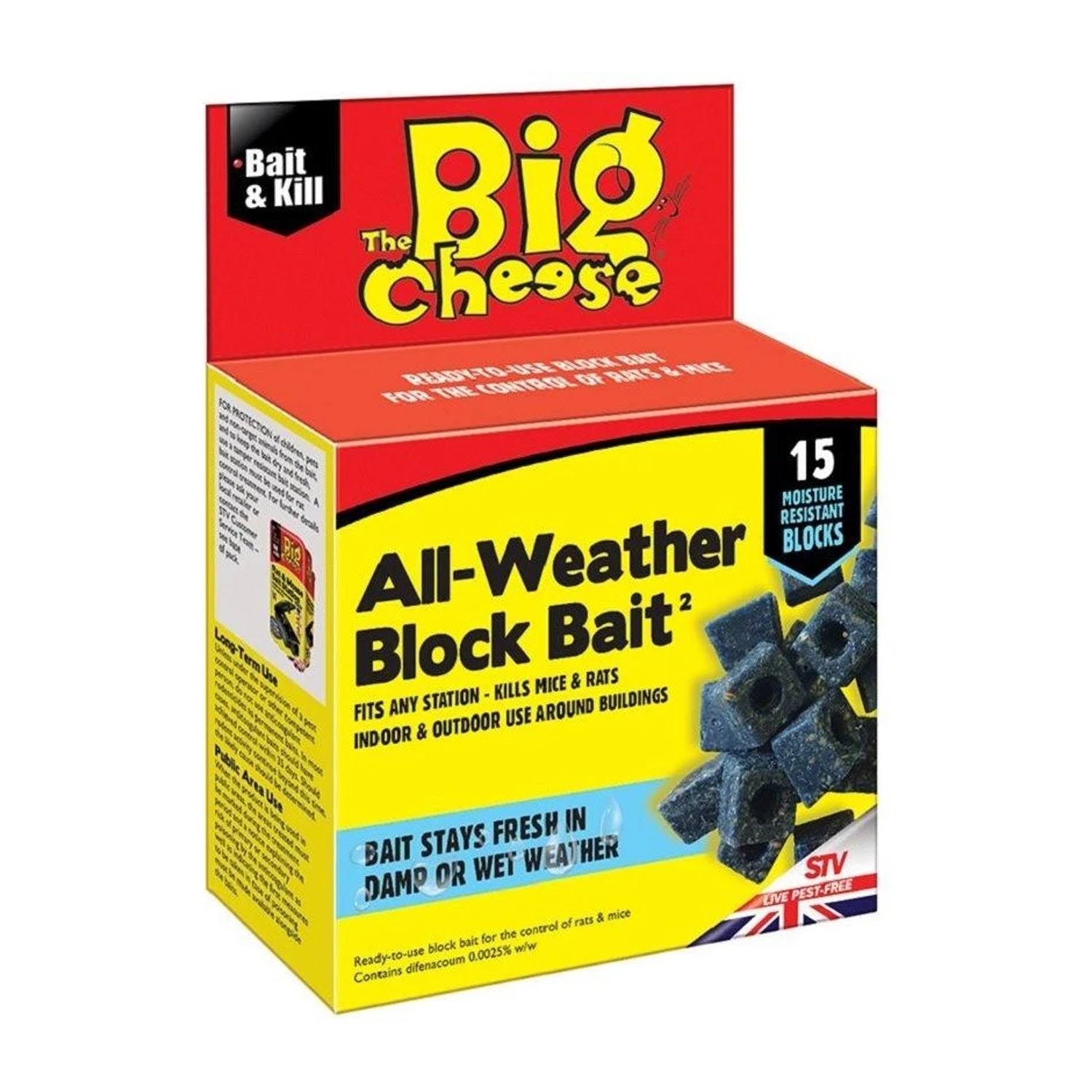 The Big Cheese All-Weather Block Bait - 15ct, 10g