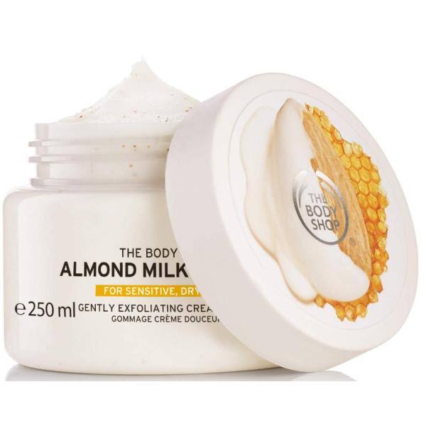 The Body Shop almond Milk & Honey Exfoliating Cream Scrub 250ml