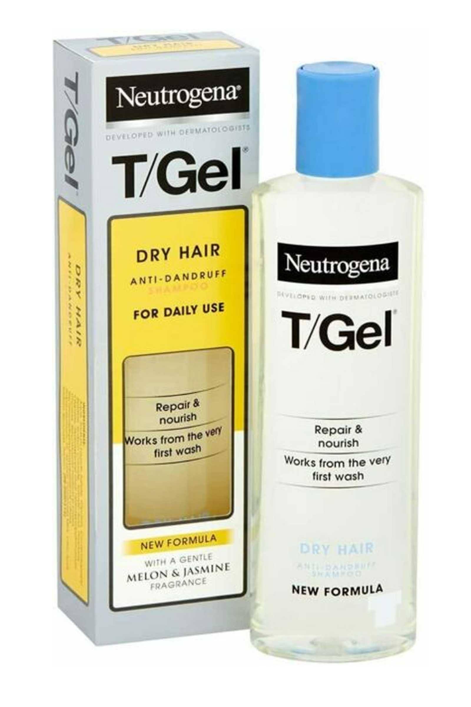 Neutrogena T-Gel Dry Hair Anti-Dandruff Shampoo - 125ml