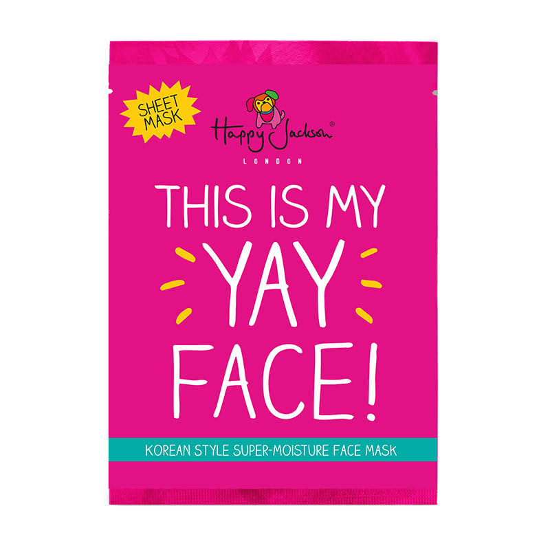 Happy Jackson Yay Face Moisturising Face Mask