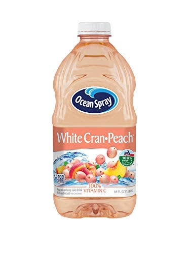 Ocean Spray White Cran-Peach Juice Drink - 1.89l