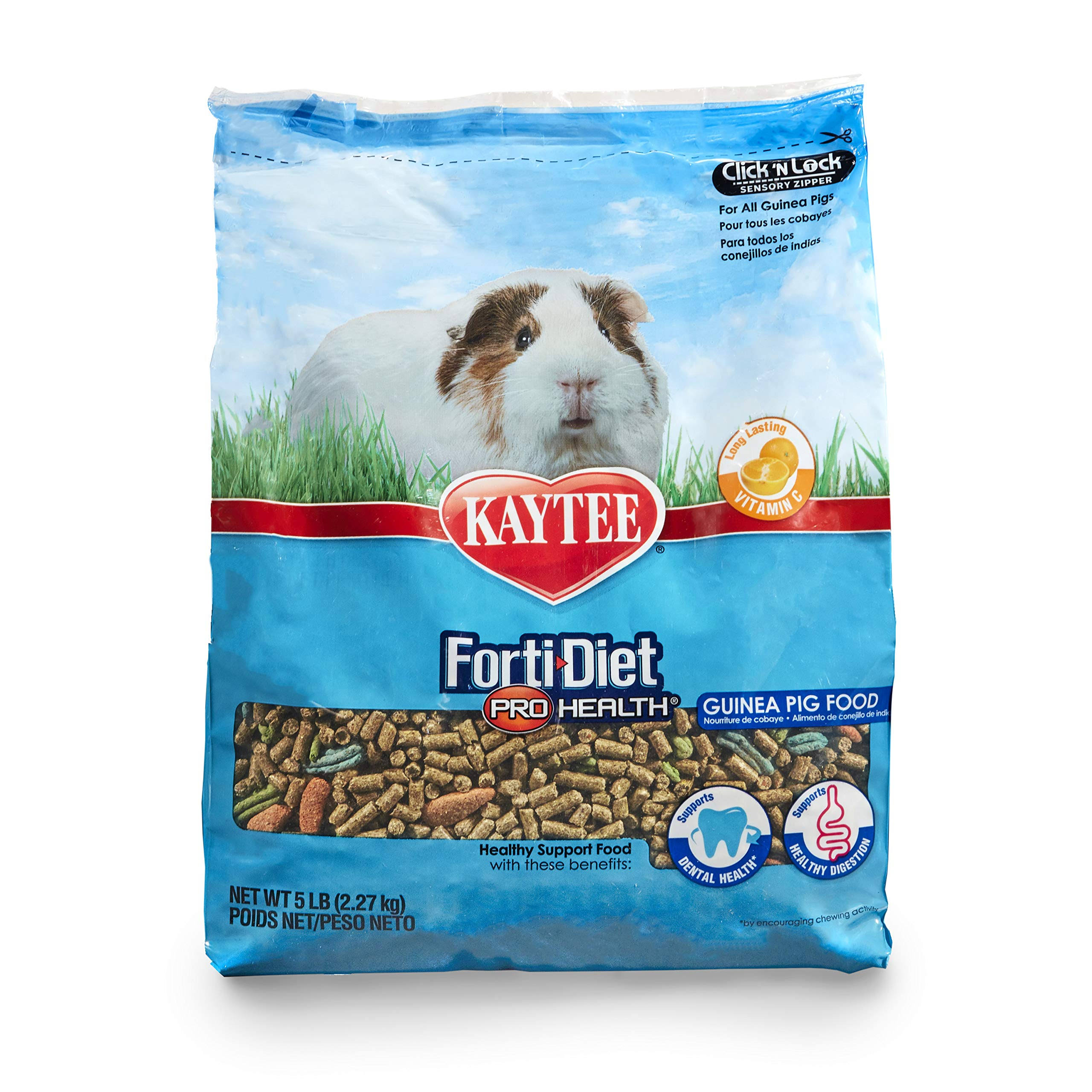 Kaytee Forti-diet Pro Health Guinea Pig Food - 5lbs