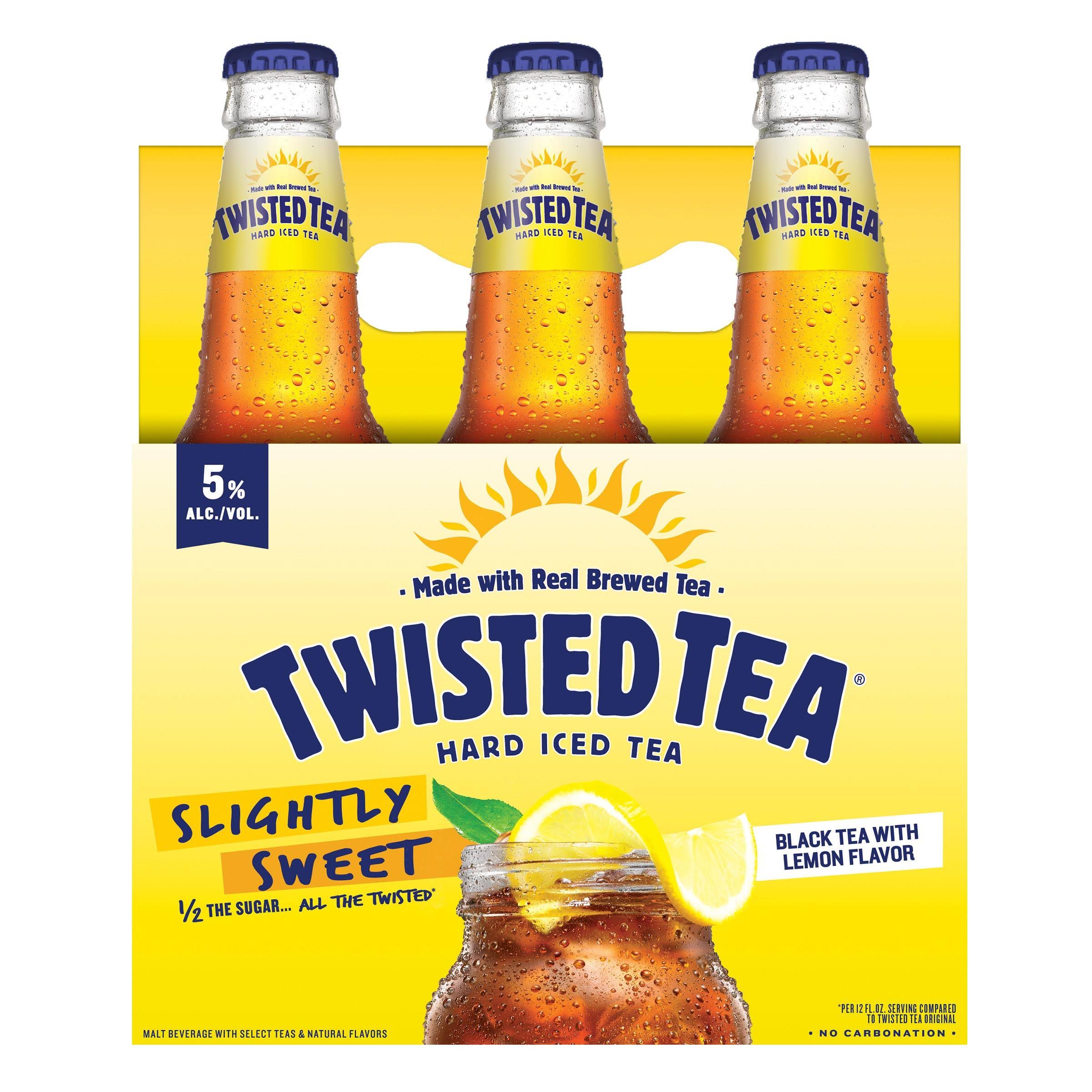 Twisted Tea Beer, Hard Iced Tea, 6 Pack - 6 pack, 12 fl oz bottles
