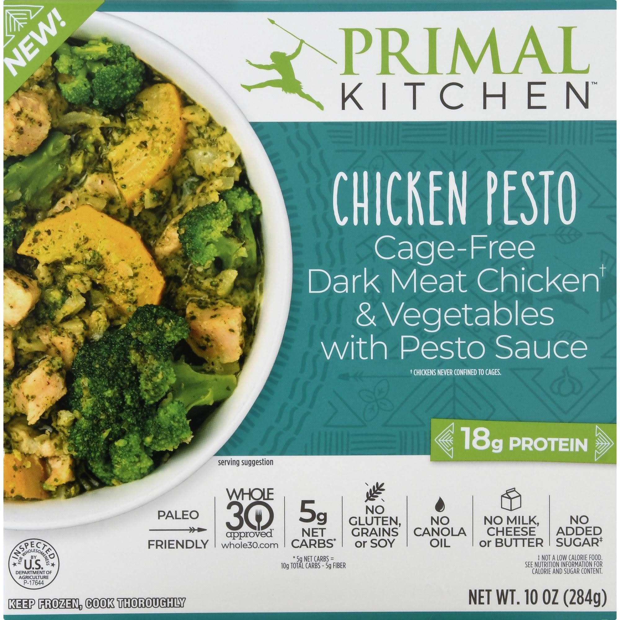 Primal Kitchen Chicken Pesto - 10 oz