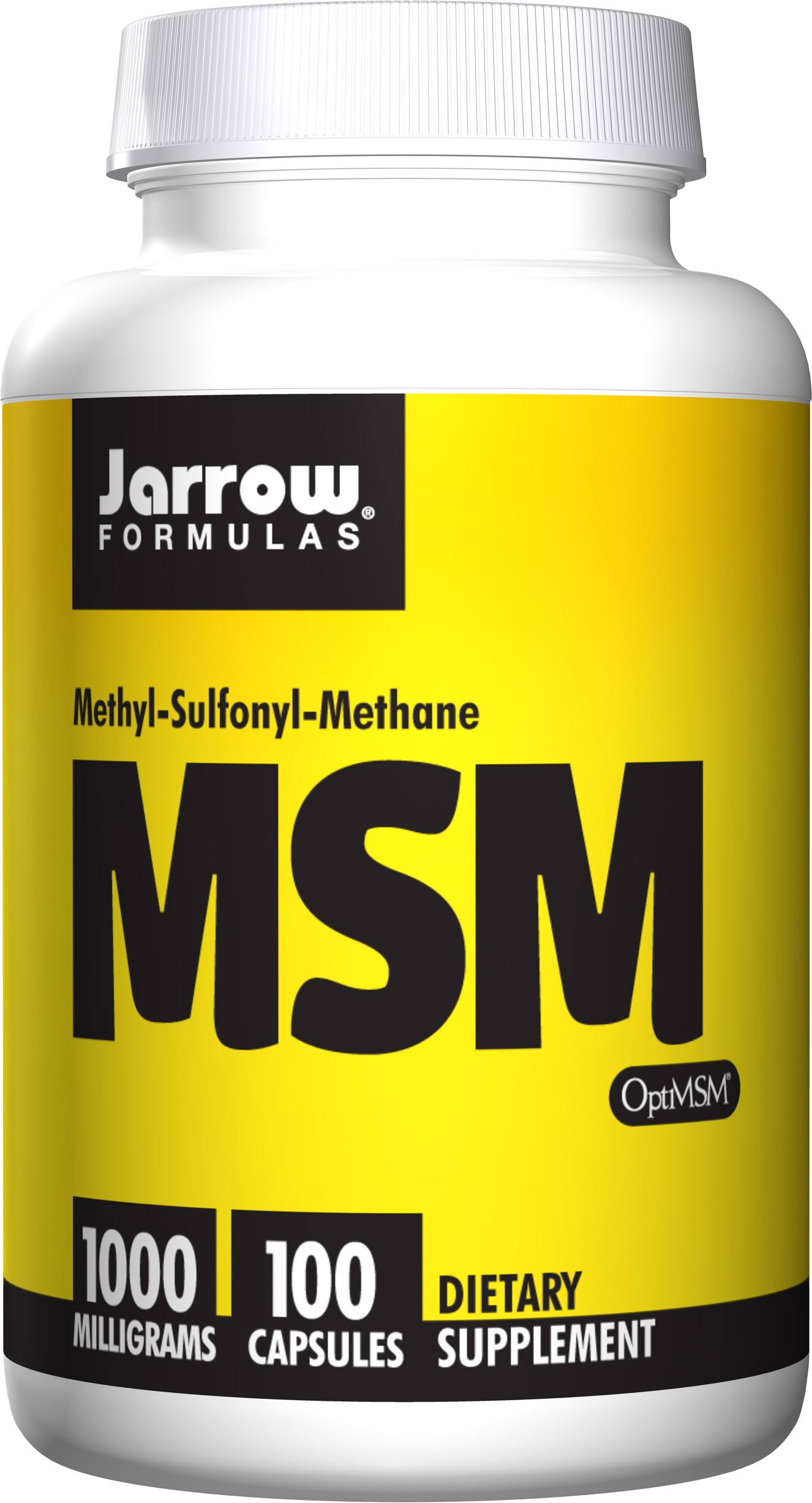 Jarrow Formulas Msm 100mg Dietary Supplement - 100 Capsules