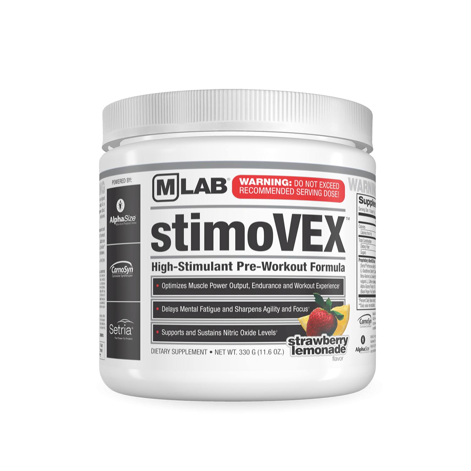 Max Muscle STIMOVEX Strawberry Lemonade