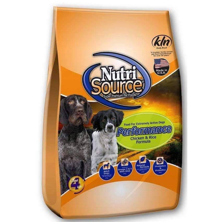 Tuffy's Pet Food Nutrisource Performance Dry Dog Food - 40lb